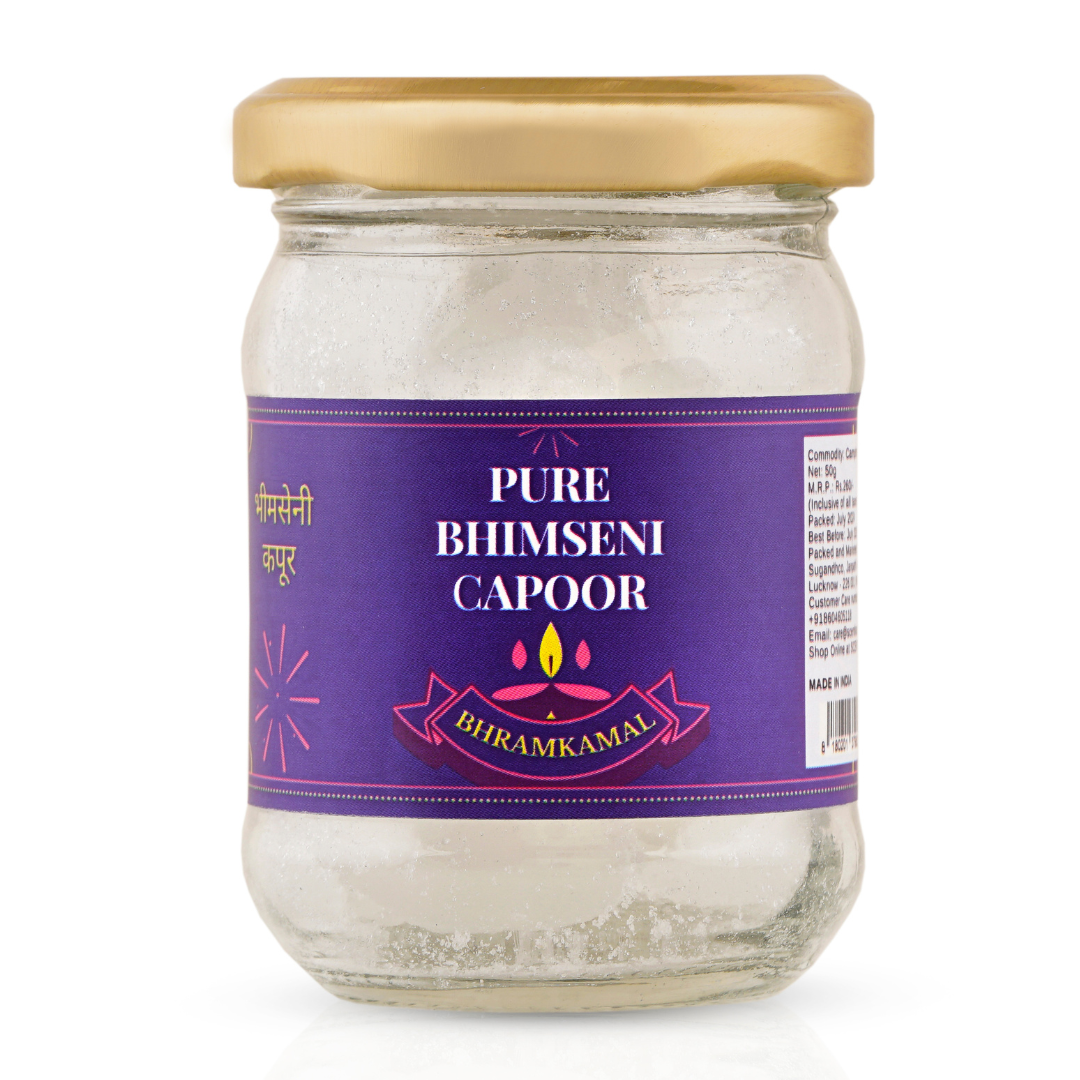 Bhramkamal Pure Bhimseni Capoor 50g