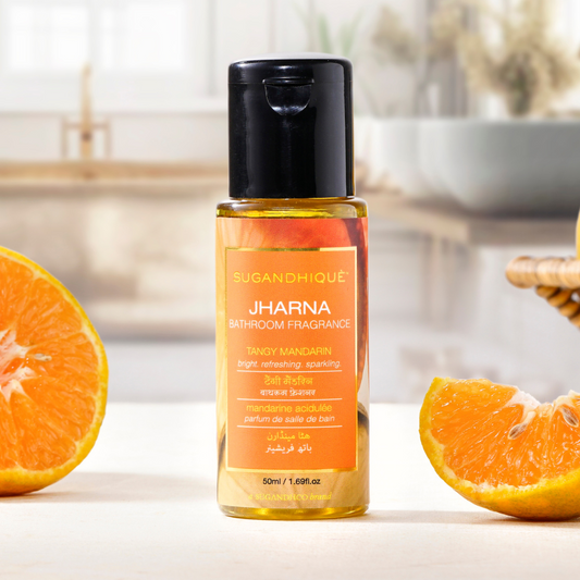 Jharna Tangy Mandarin Bathroom Freshener 50ml