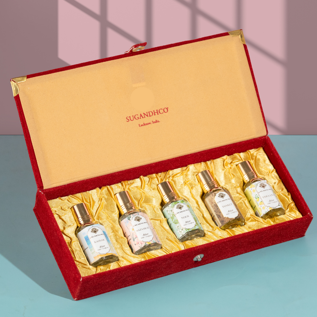 Lucknawi Tehzeeb - 5 Attar Set 50ml