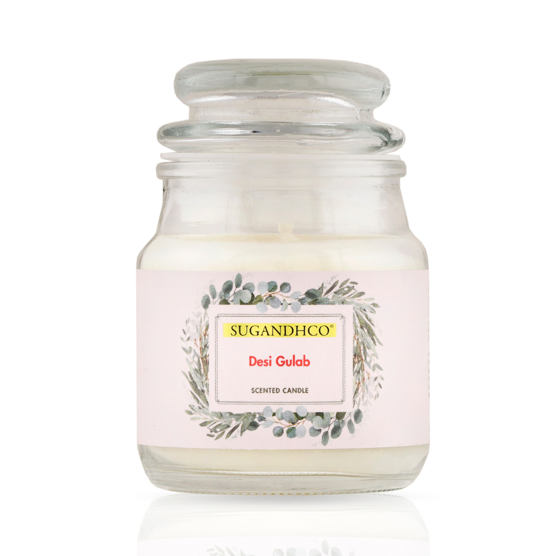 Desi Gulab Aroma Candle 90g