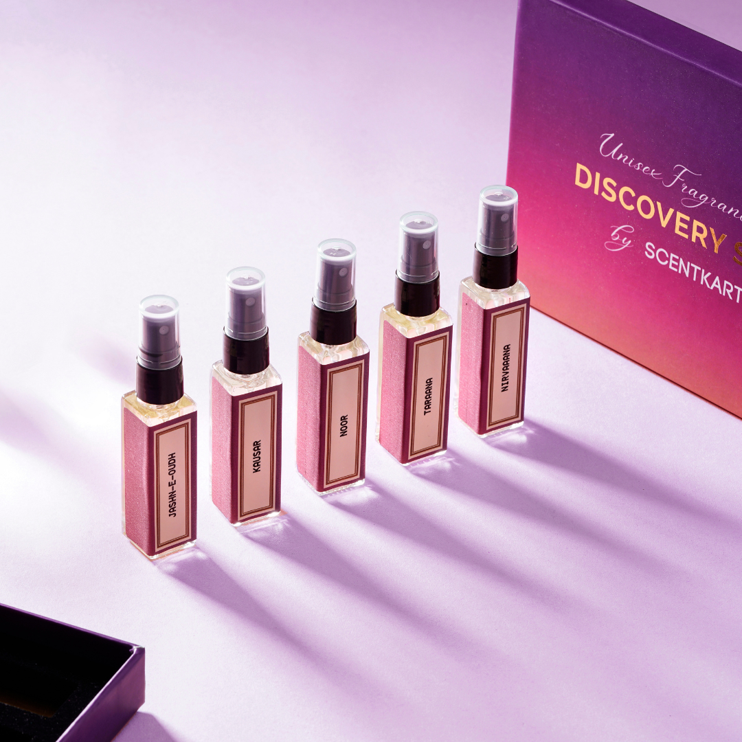 Unisex EDP Discovery Set (5x8ml Pocket Perfumes) 40ml