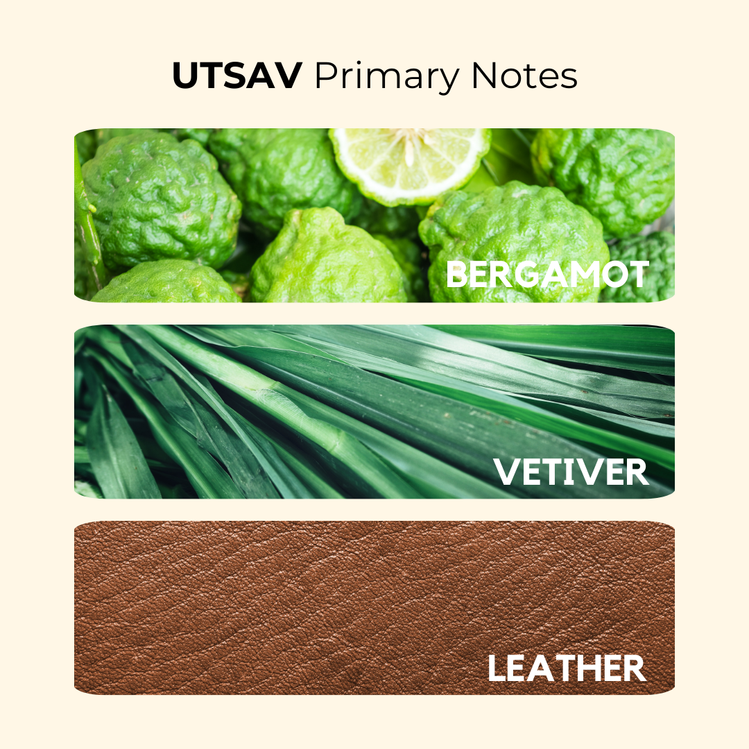 Utsav | Spicy, Woody, Leathery | EDP 50ml