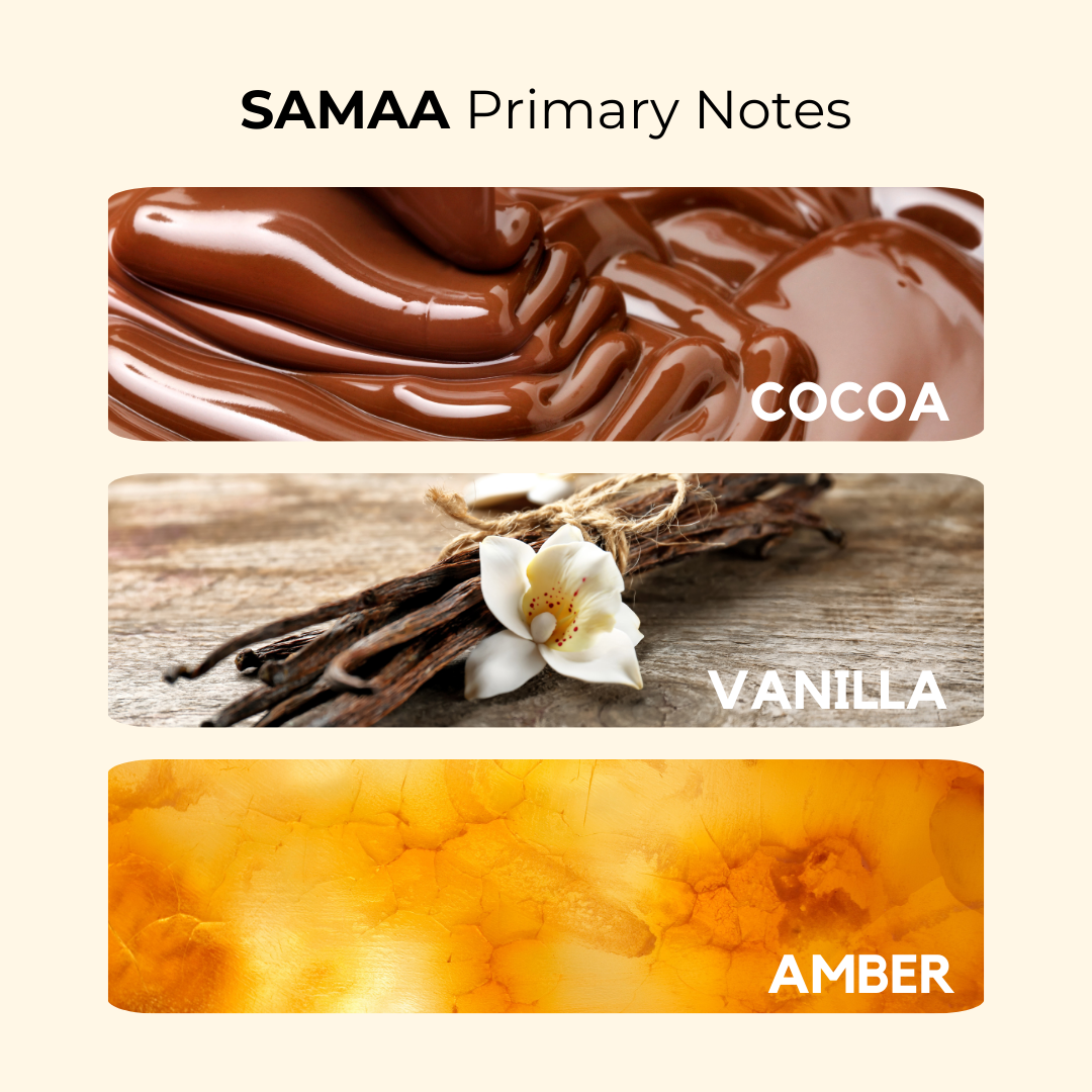 Samaa | Gourmand, Vanilla, Cocoa | EDP 50ml