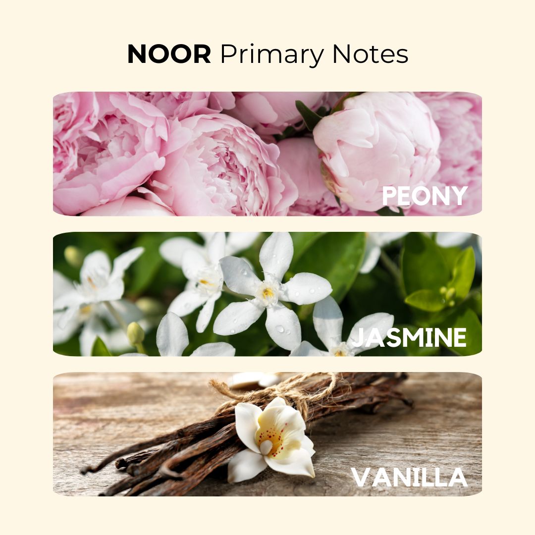 Noor | Soft floral, Jasmine, Vanilla | Attar 10ml