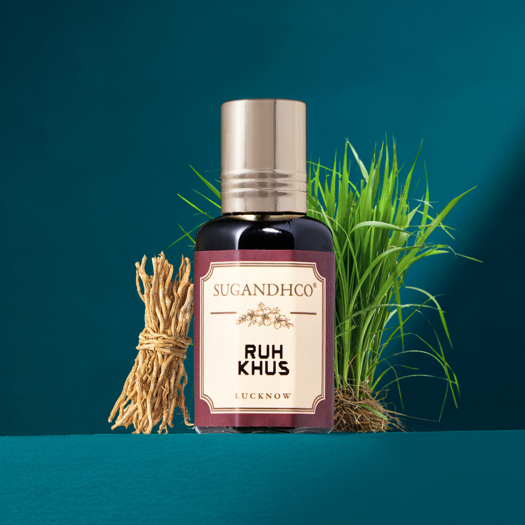 Ruh Khus North Indian Vetiver, Earthy, Cool Attar 10ml – SCENTKART