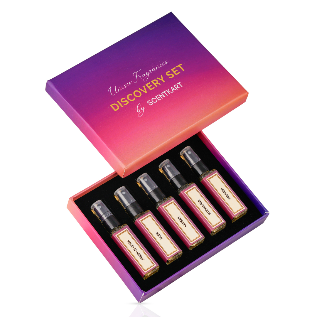 Unisex EDP Discovery Set (5x8ml Pocket Perfumes) 40ml