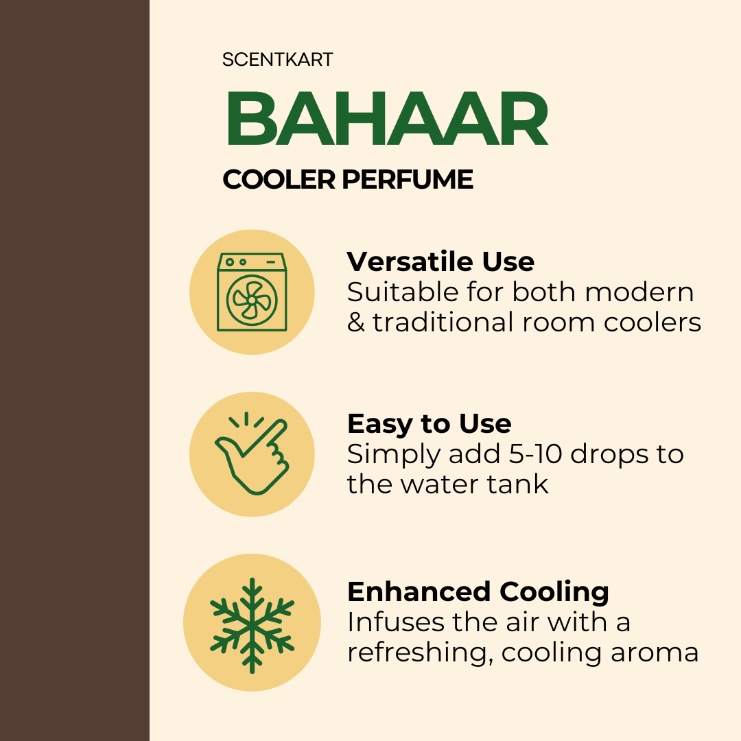 Bahaar Khus Cooler Perfume 50ml