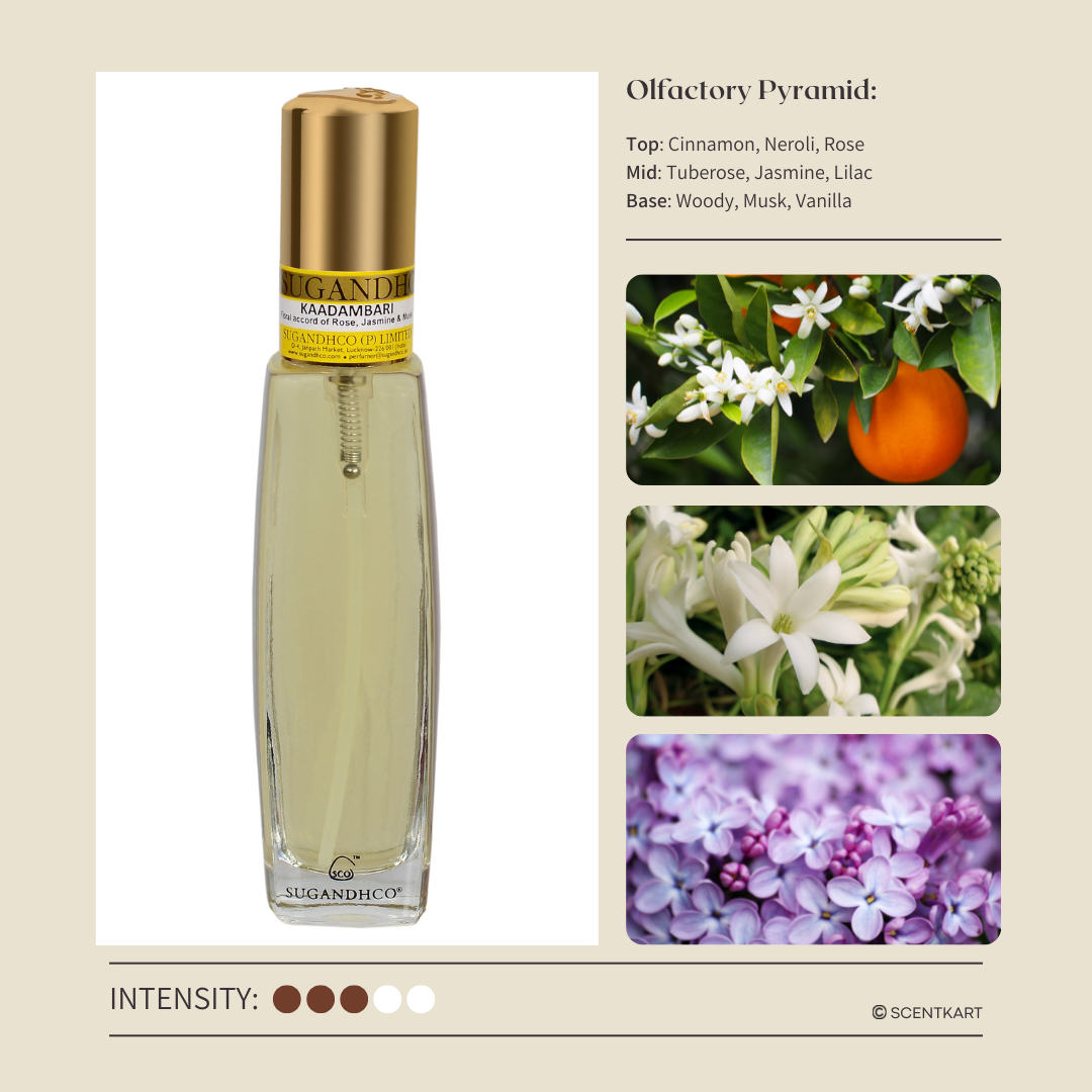 Kaadambari | Powdery, Lilac, Jasmine | EDP 50ml