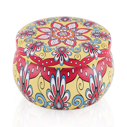 Refreshing Lemongrass Aroma Candle Tin Pack 120g