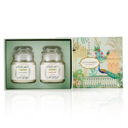 Suvaas Deep - Scented Candles Gift Box 180g