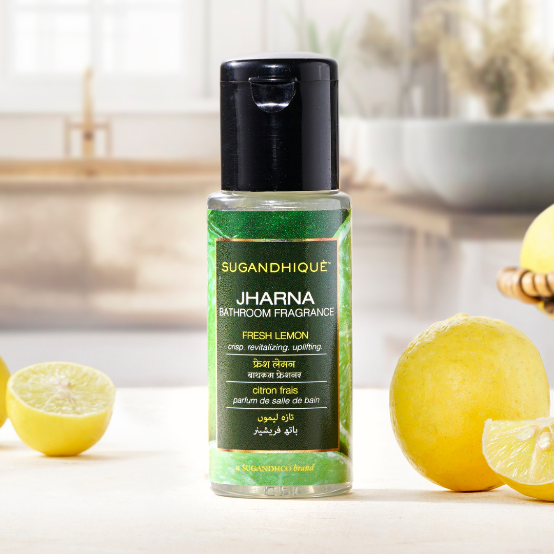 Jharna Fresh Lemon Bathroom Freshener 50ml