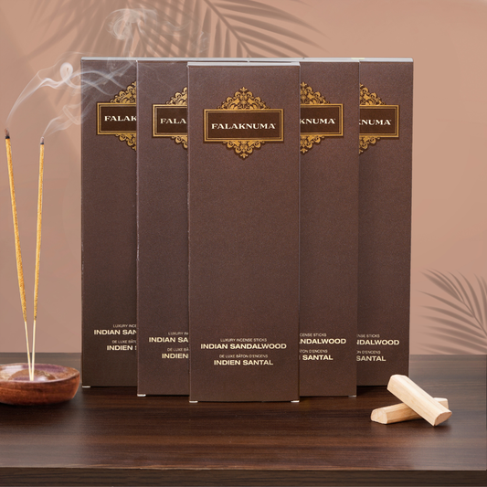 Indian Sandalwood Incense Sticks (Pack of 5) 150N