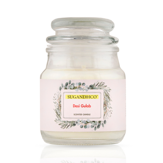 Desi Gulab Aroma Candle 90g