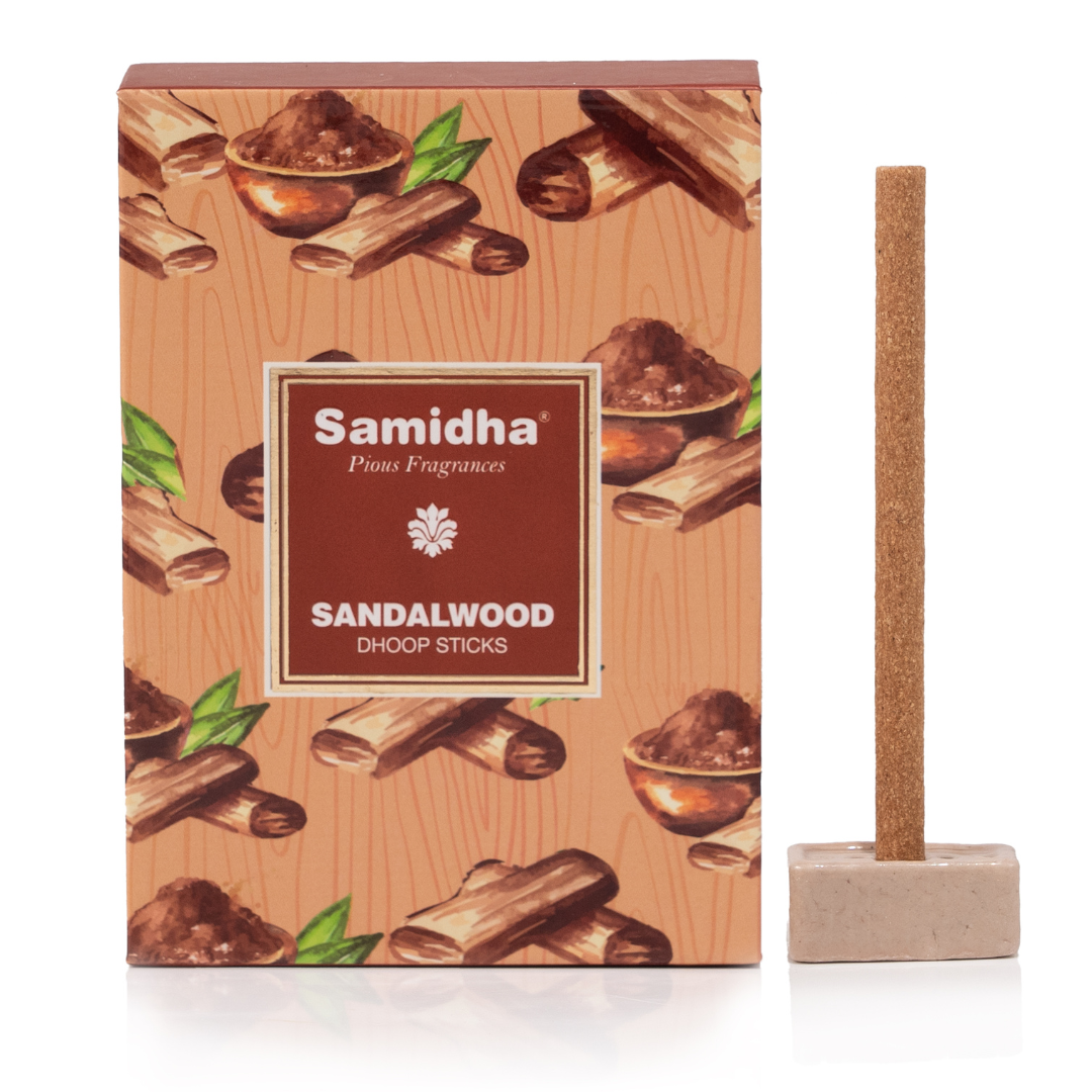 Samidha Sandal Dhoop Sticks - 25N sticks