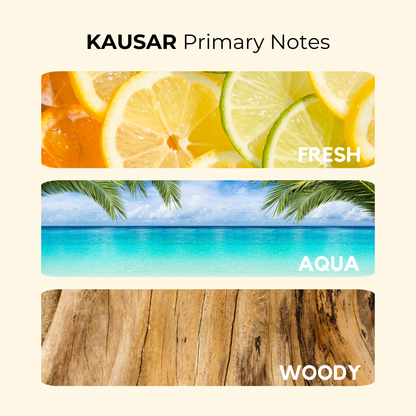 Kausar | Fresh, Aquatic, Woody | EDP 50ml