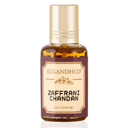 Zaffrani Chandan | Herbal, Saffron, Sandalwood | Attar 10ml