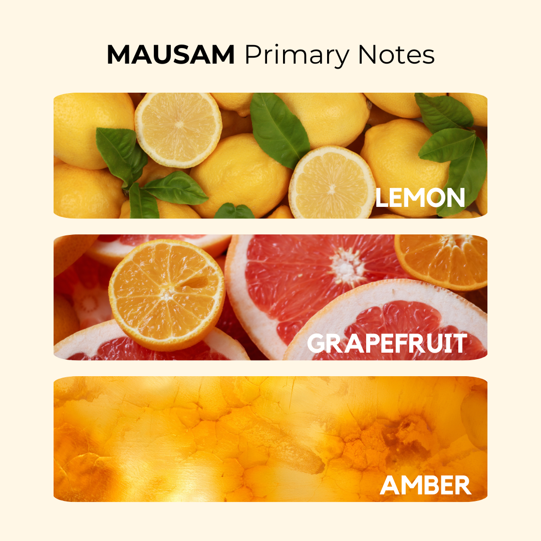 Mausam | Fresh, Citrus, Lemony | EDP 50ml