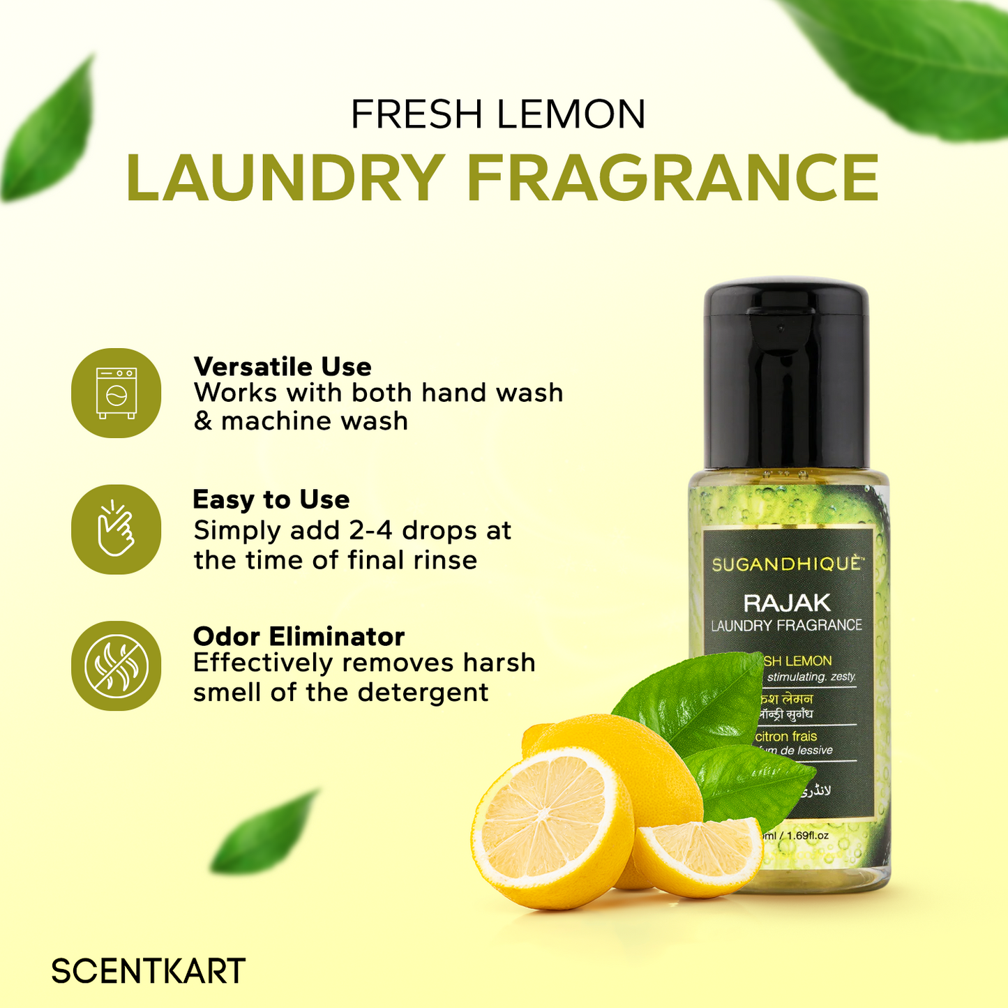 Rajak Fresh Lemon - Laundry Fragrance 50ml