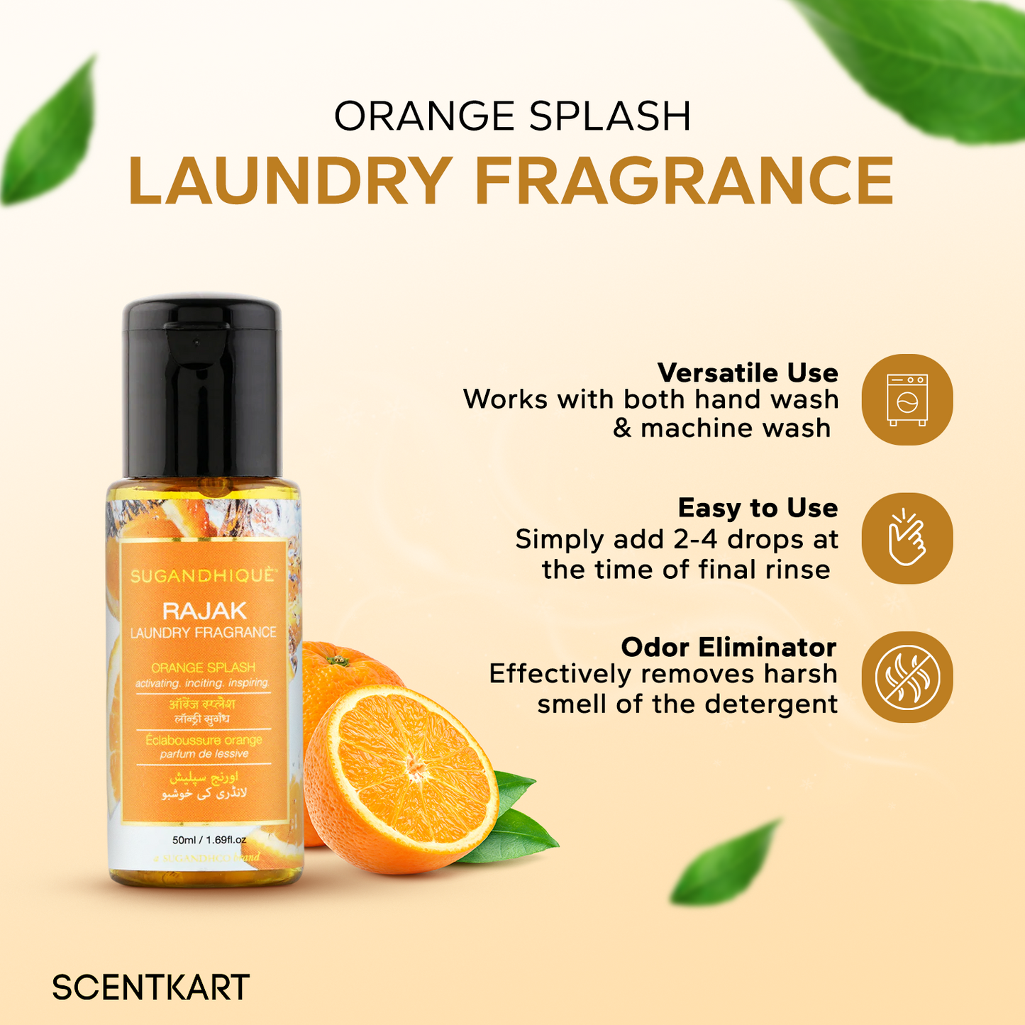 Rajak Orange Splash - Laundry fragrance 50ml