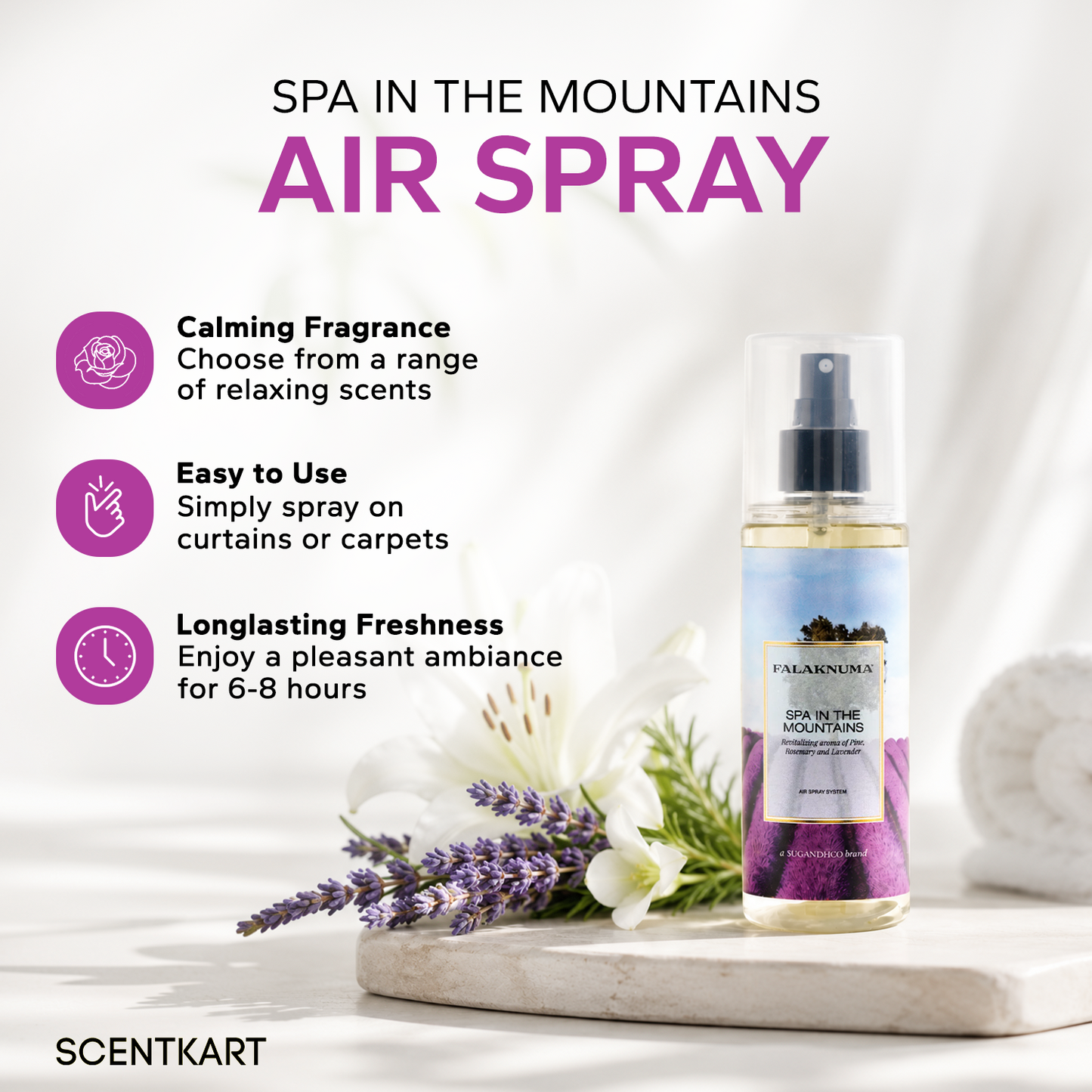 Falaknuma Spa in the Mountains Air Spray 200ml