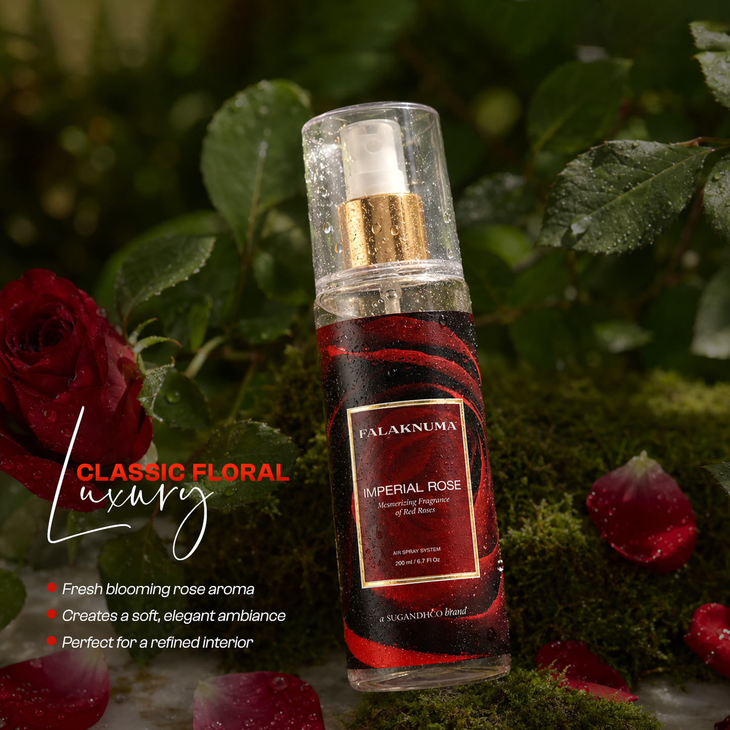 Falaknuma Imperial Rose Air Spray 200ml