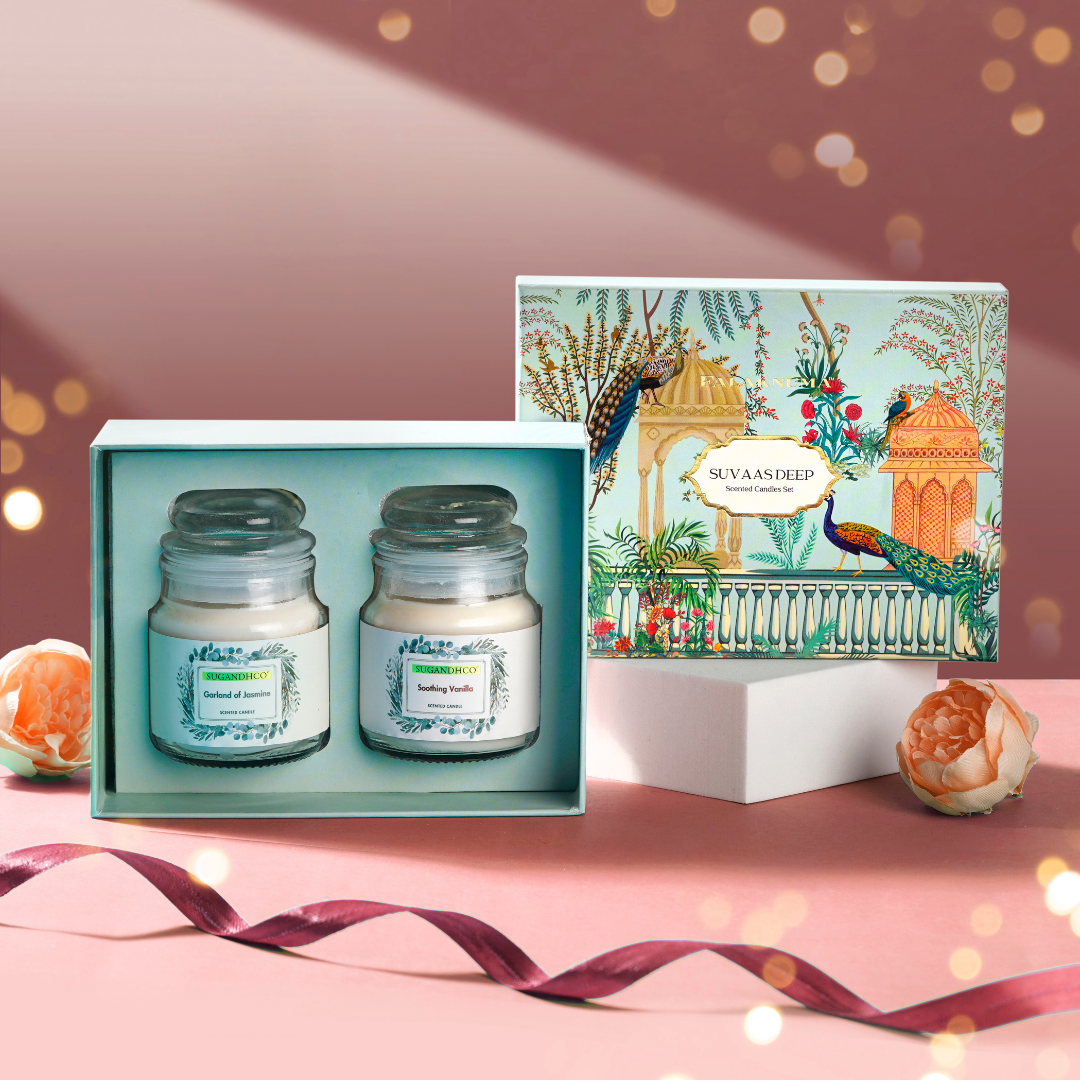 Suvaas Deep - Scented Candles Gift Box 180g
