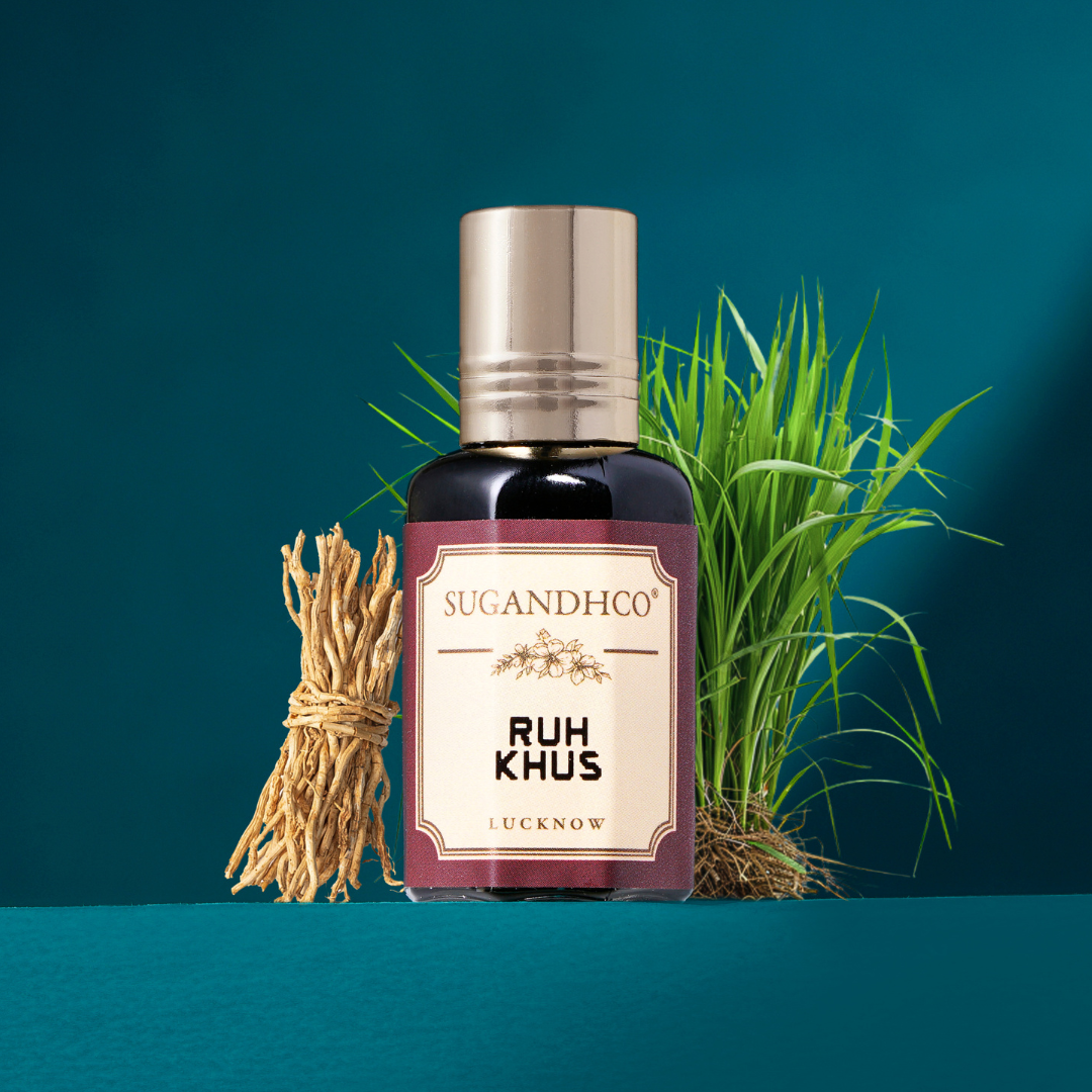 Ruh Khus | North Indian Vetiver, Earthy, Cool | Attar 10ml