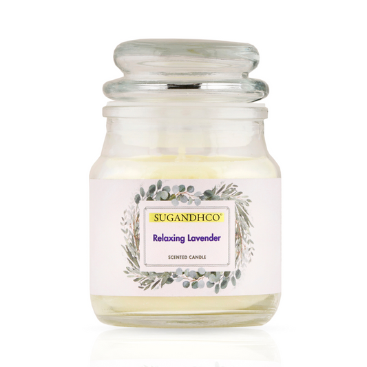 Relaxing Lavender Aroma Candle 90g