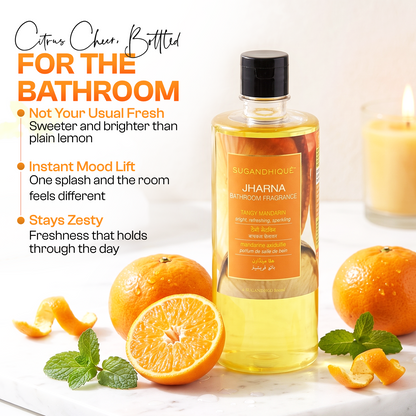 Jharna Tangy Mandarin Bathroom Freshener 500ml