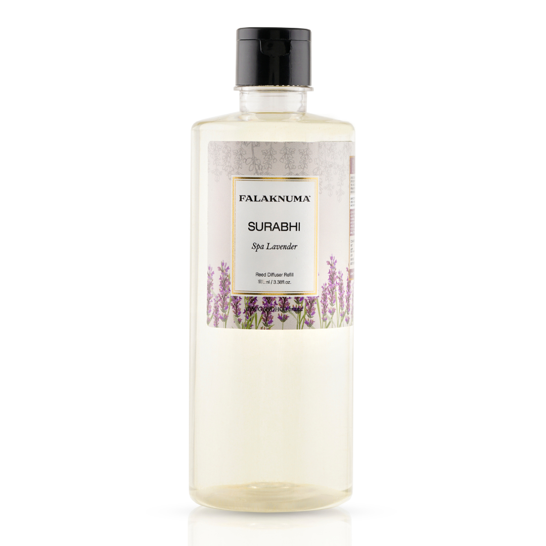 Surabhi Spa Lavender Refill Pack (with 30 Reed Sticks) - 500ml