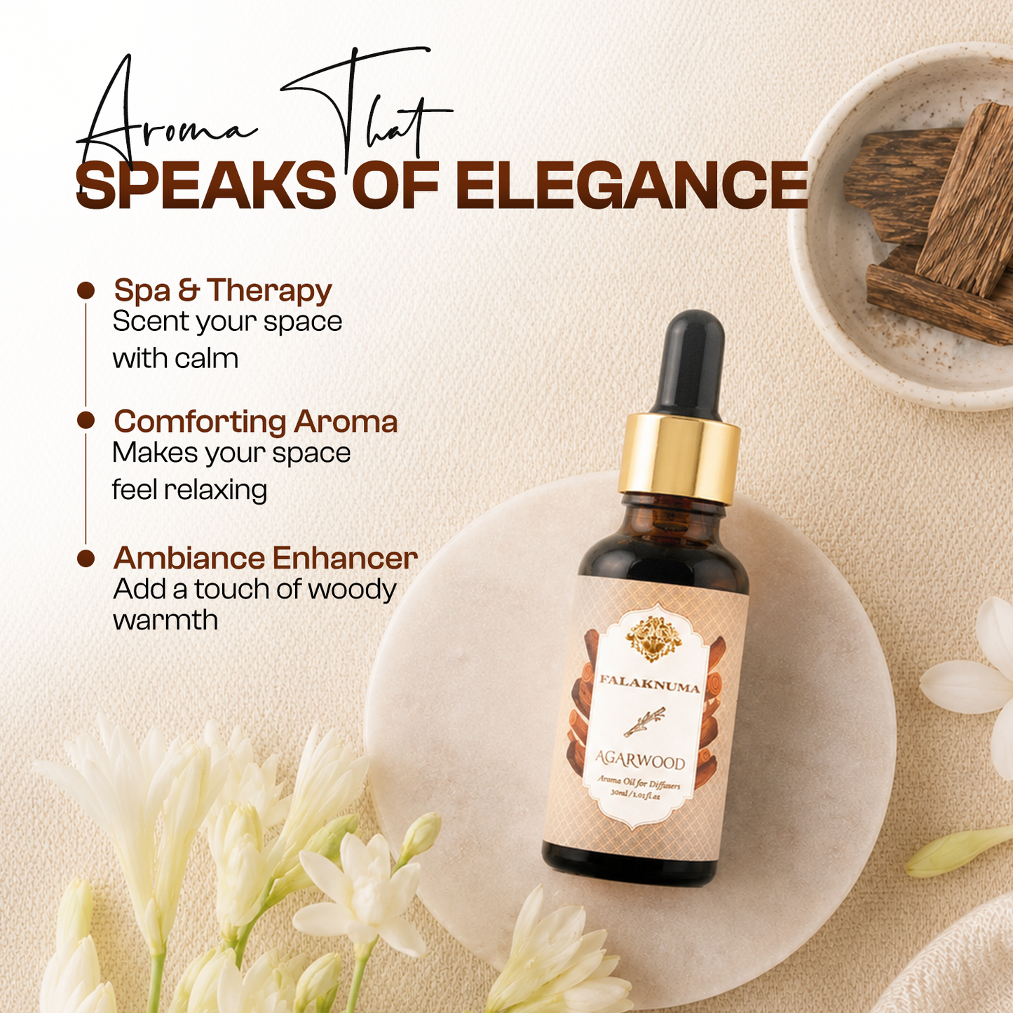Nishigandha Agarwood 30ml