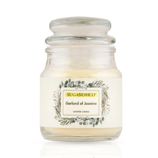 Garland of Jasmine Aroma Candle 90g