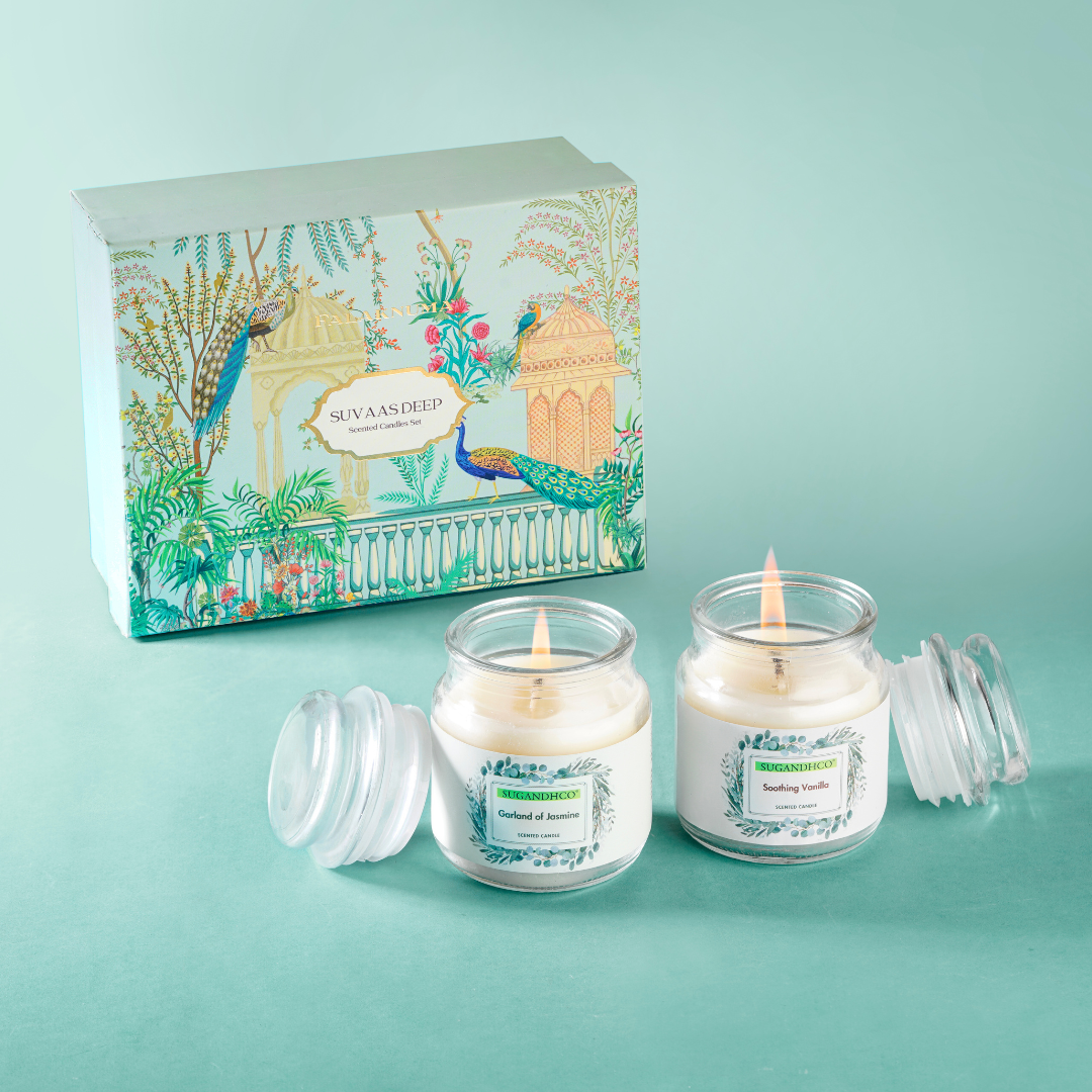 Suvaas Deep - Scented Candles Gift Box 180g