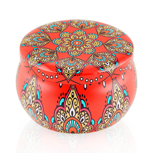 Desi Gulab Aroma Candle Tin Pack 120g