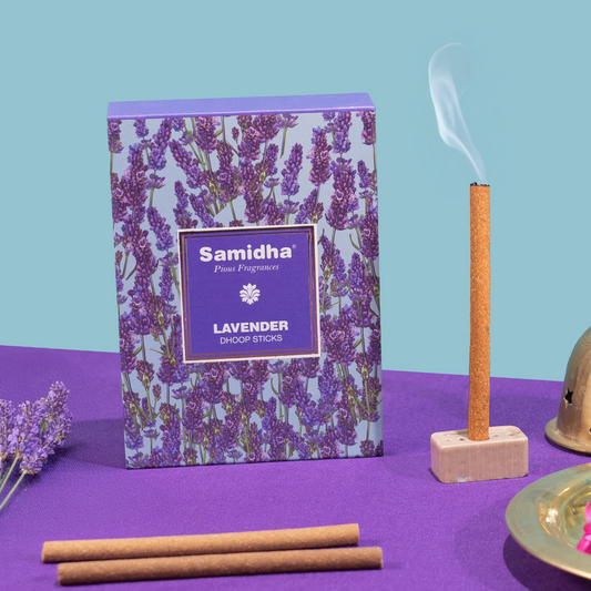 Samidha Lavender Dhoop Sticks - 25N sticks