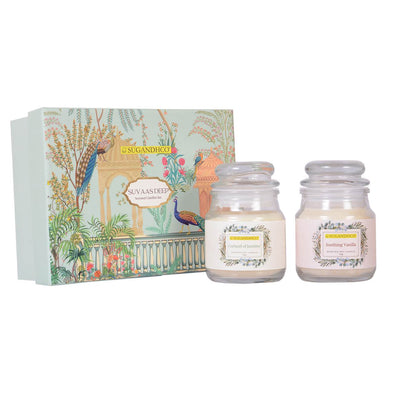 Suvaas Deep - Scented Candles Gift Box 180g