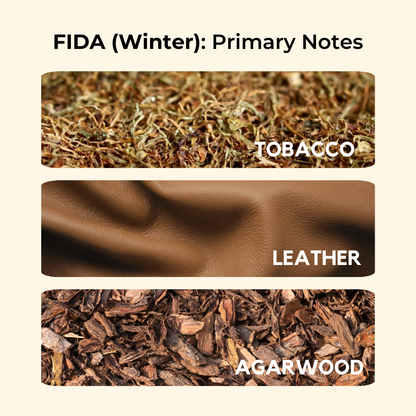 Fida (Winter Edition) | Tobacco, Oudh, Leather | EDP 50ml
