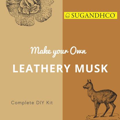 Leathery Musk - Sugandhikar DIY Kit 150ml