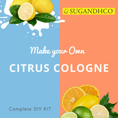 Sugandhikar DIY Kit No.1 (Citrus Cologne) 150ml