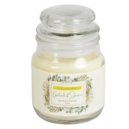 Garland of Jasmine Aroma Candle 90g