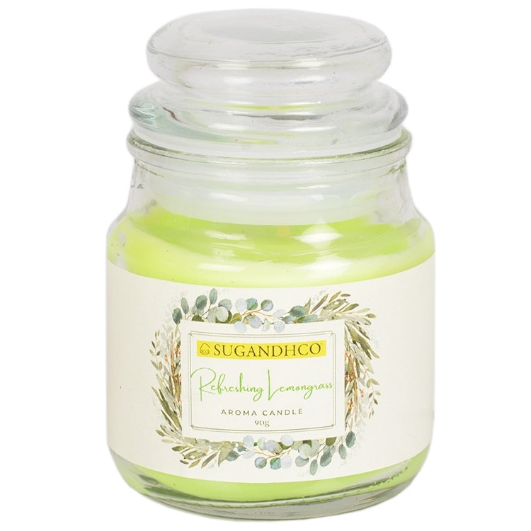 Refreshing Lemongrass Aroma Candle 90g