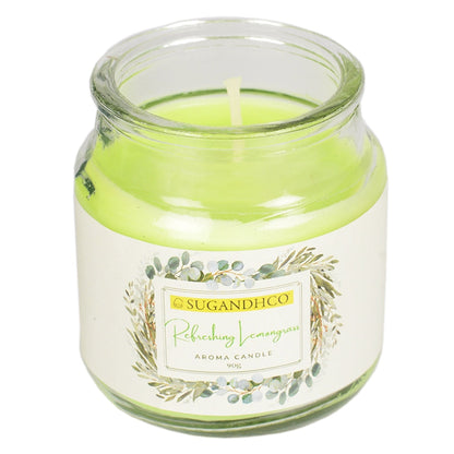 Refreshing Lemongrass Aroma Candle 90g