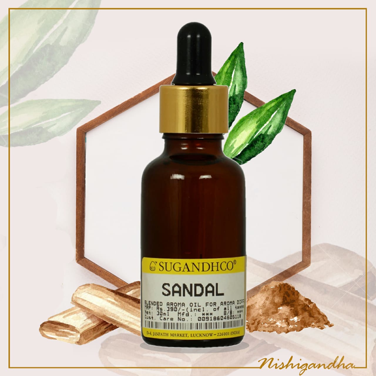 Nishigandha Sandal 15ml